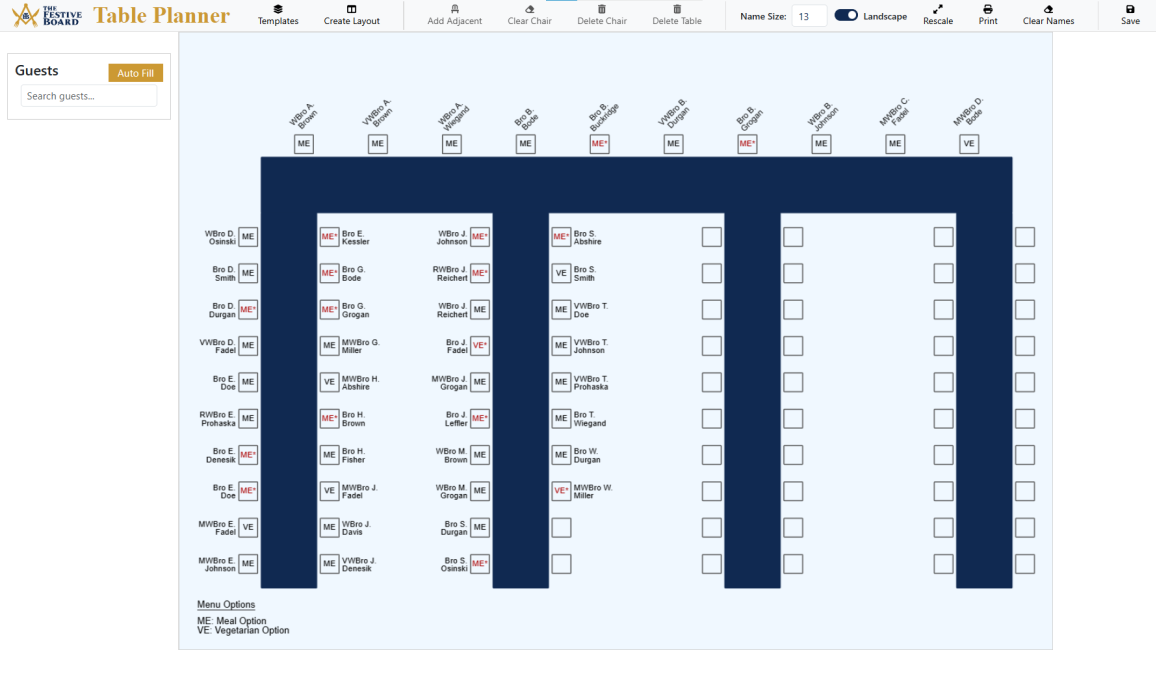 Seating Planner 3